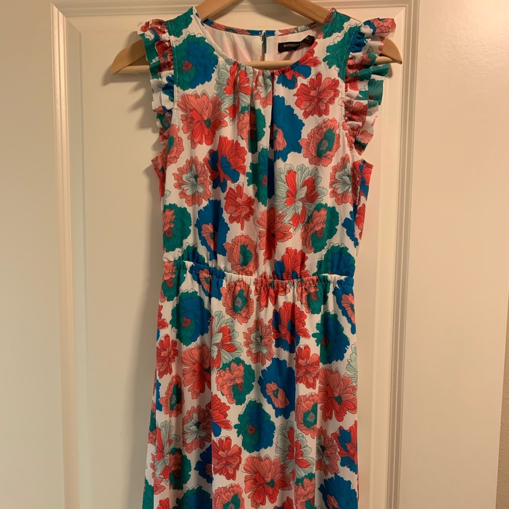 Floral maxi dress
